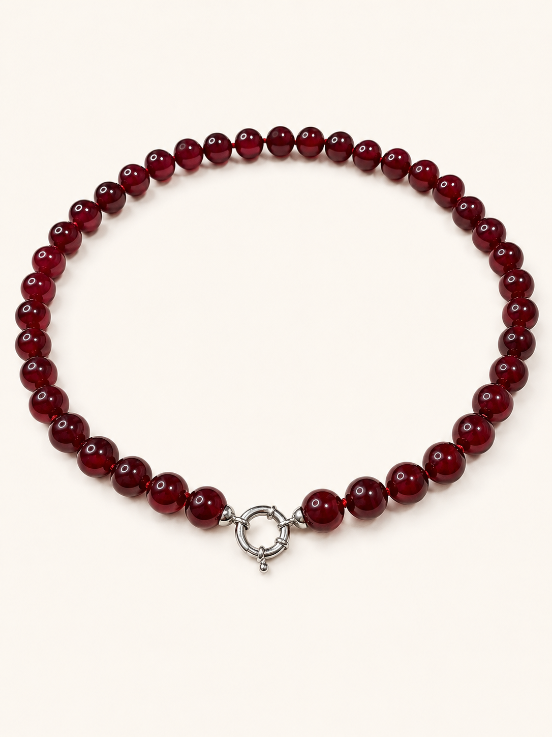 Red Jade Necklace