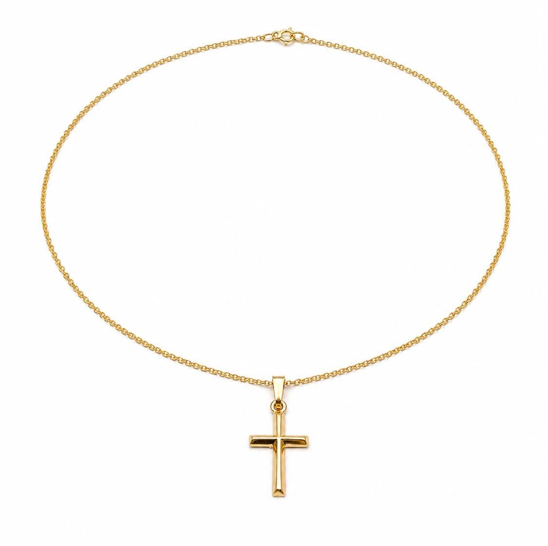 Classic Cross Necklace | 14k Gold-Filled
