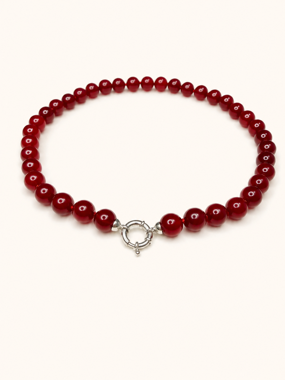 Red Jade Necklace