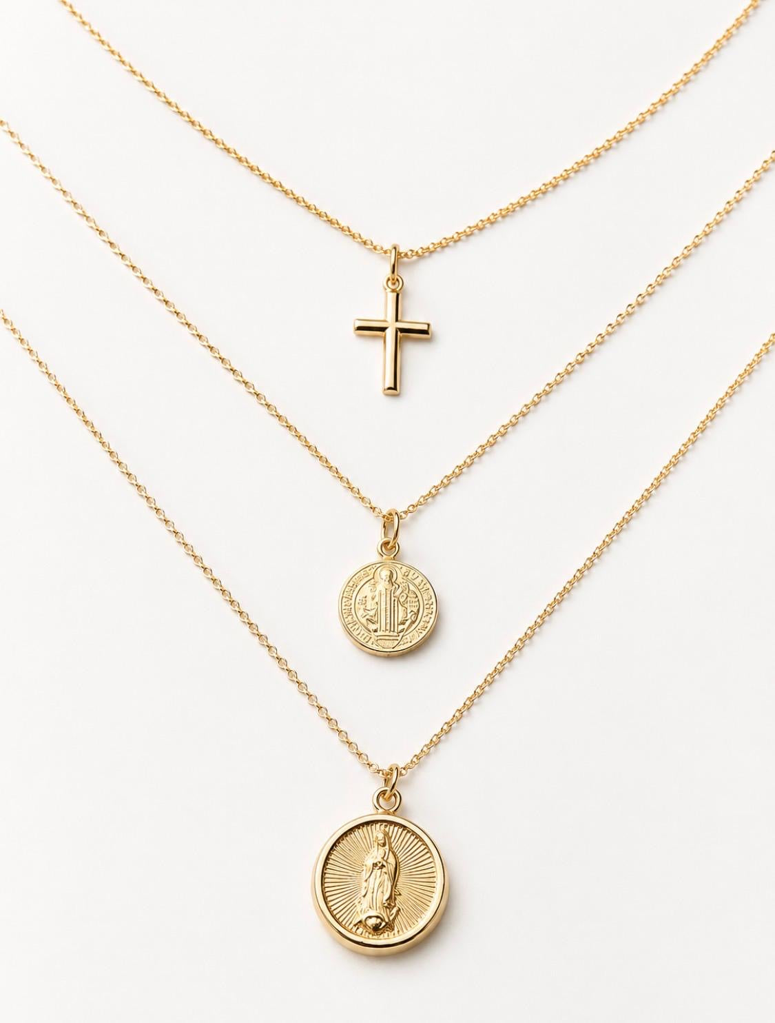 Classic Cross Necklace | 14k Gold-Filled
