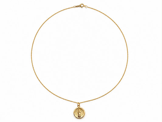 Our Lady Medallion Necklace (Guadalupe)