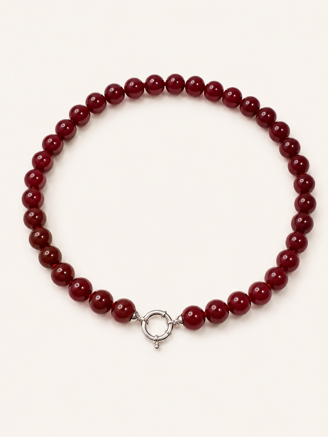 Red Jade Necklace