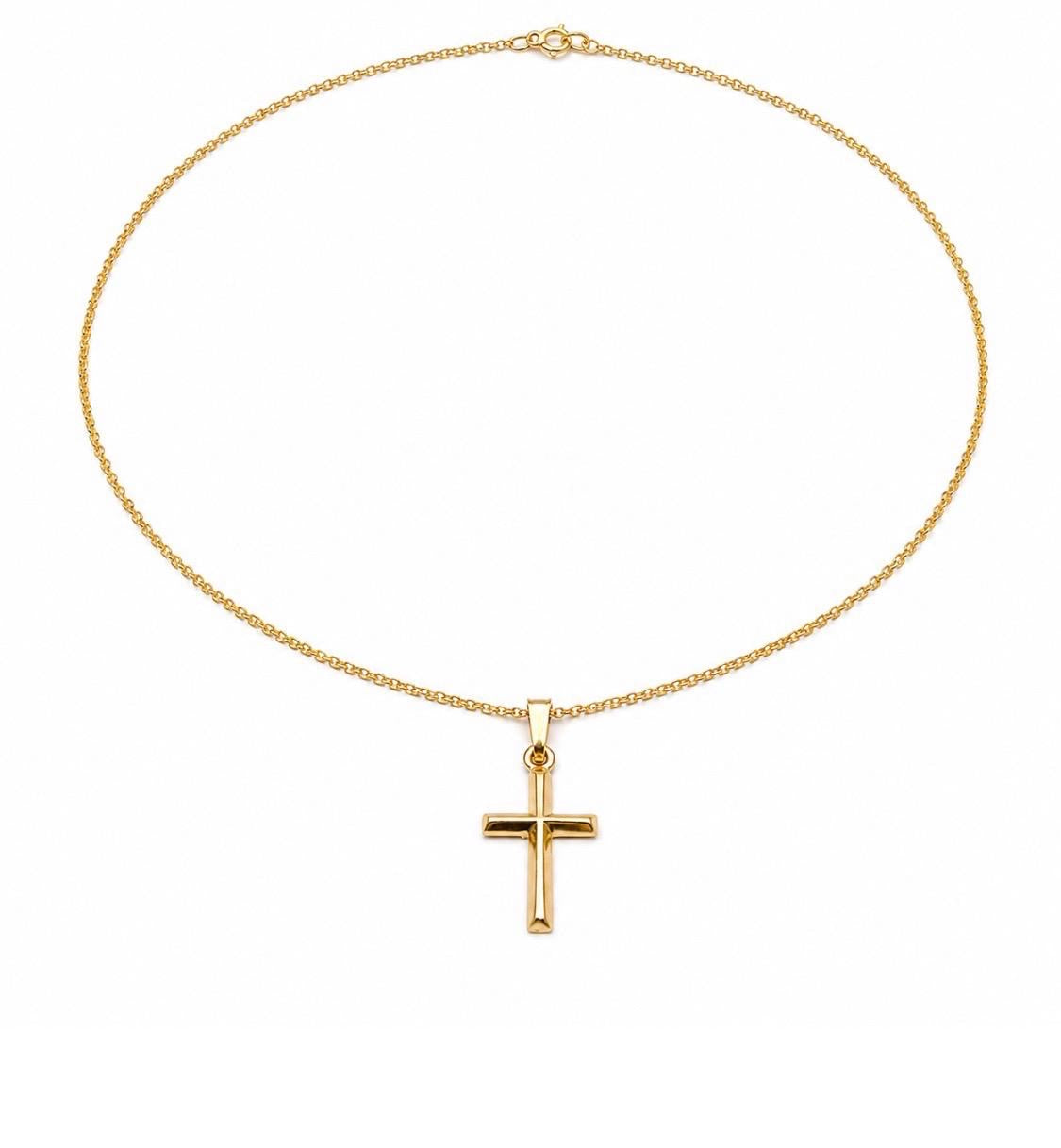 Classic Cross Necklace | 14k Gold-Filled