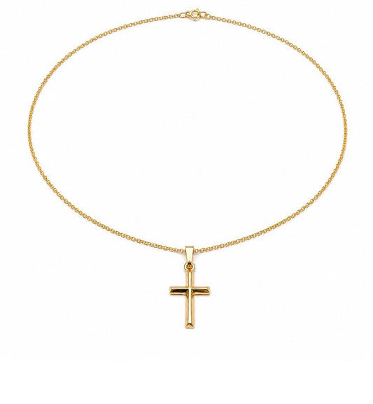 Classic Cross Necklace | 14k Gold-Filled