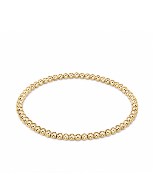 Classic 14k gold-filled 3mm bracelet